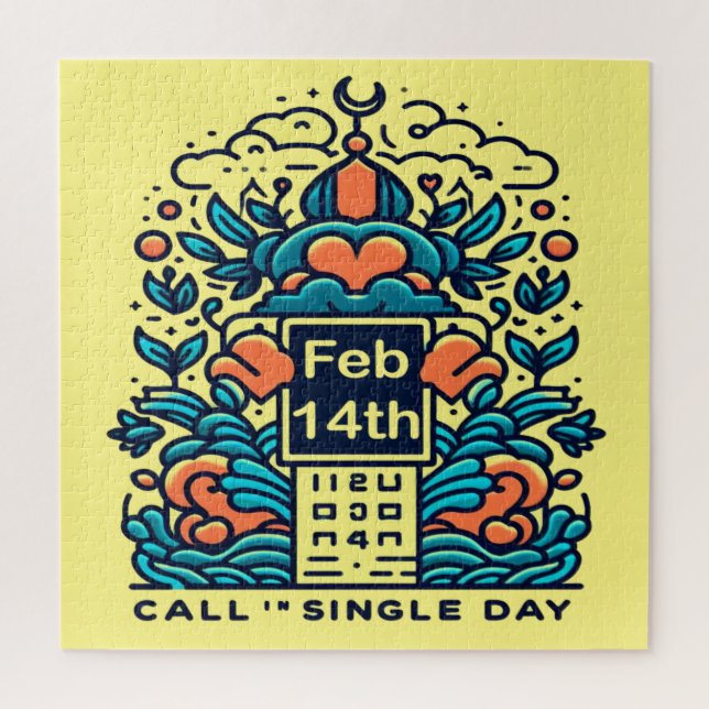 Feb 14th - Call In Single Day Jigsaw Puzzle (Vertical)