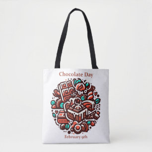Feb 9th - Chocolate Day Tote Bag