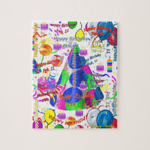 February, 11 Birthday Jigsaw Puzzle