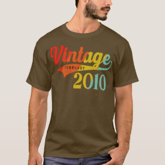 February 2010 Birthday Vintage February 2010 Aweso T-Shirt