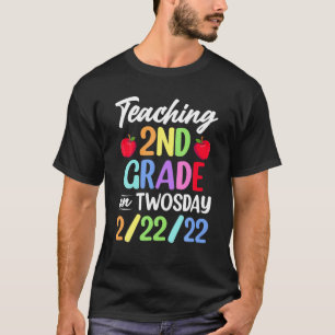 February 2Nd 2022 - 2-22-22 Happy Twosday 2022 222 T-Shirt