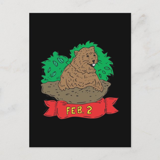 February 2nd postcard (Front)