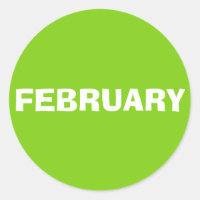 February Ad Lib Yellow Green Sticker by Janz