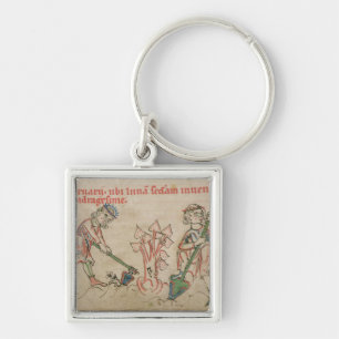 February: hoeing key ring