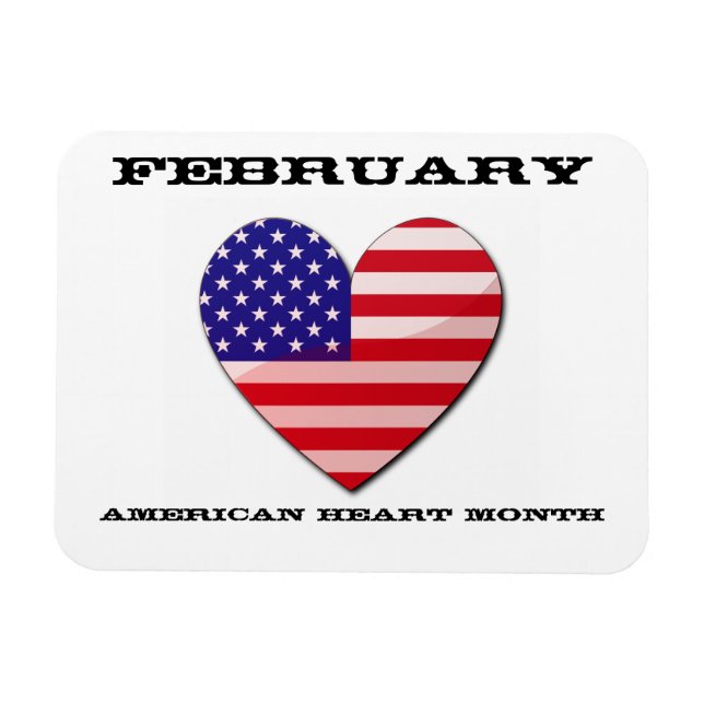 February Magnet (Horizontal)