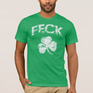 Feck Irish Shamrock T-Shirt