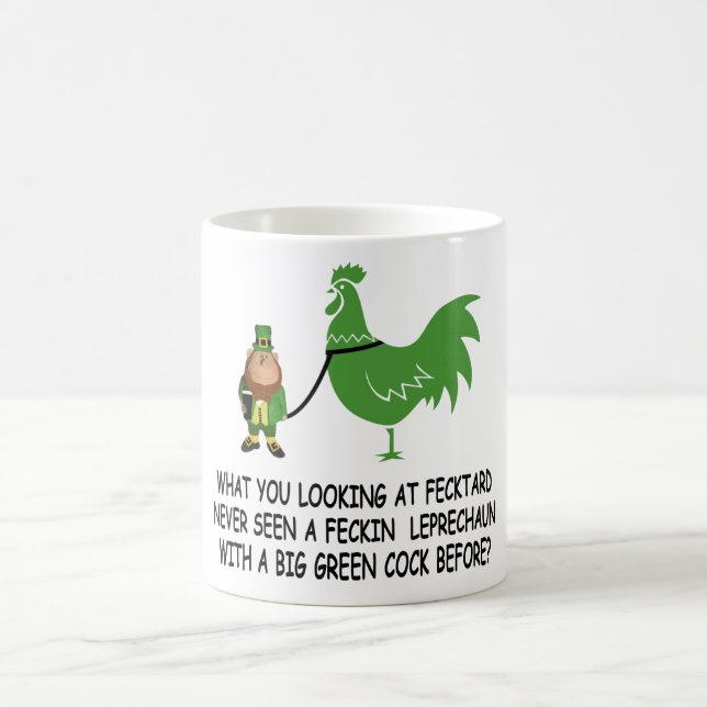 Feckin Irish fecktard Coffee Mug (Center)