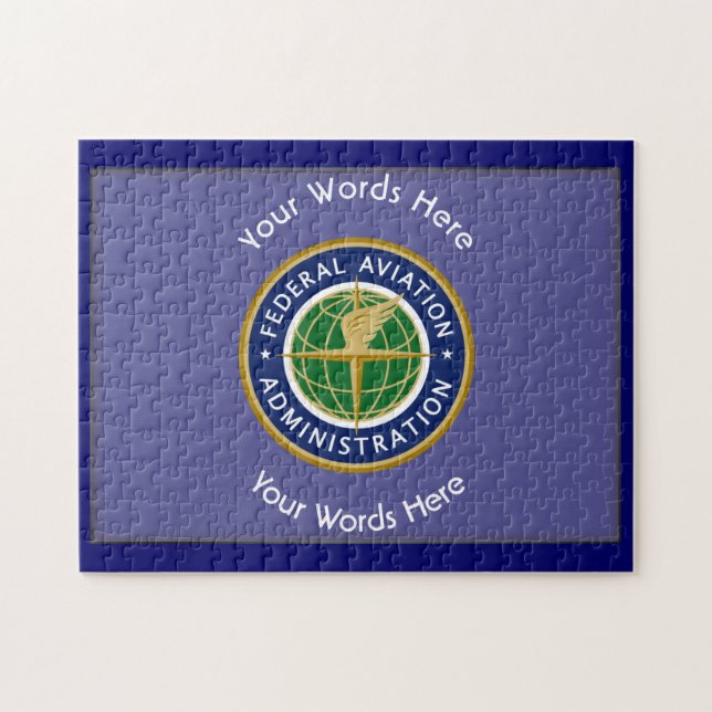 Federal Aviation Administration Shield Jigsaw Puzzle (Horizontal)