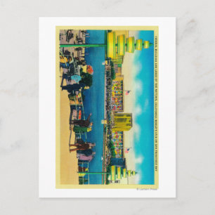 Federal Building and Lakes of the Nations Postcard