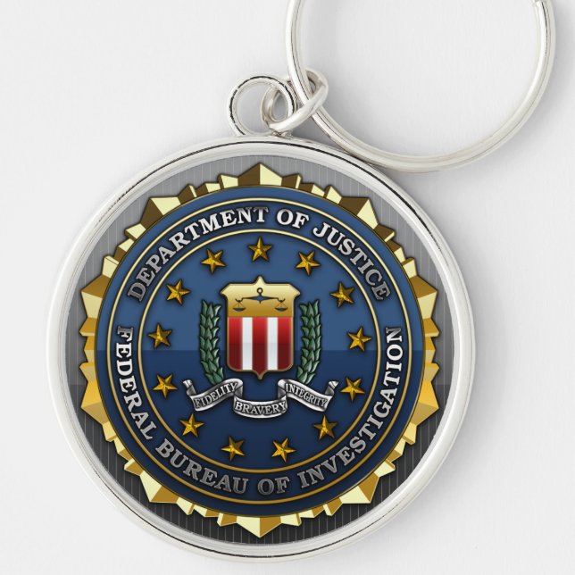 Federal Bureau of Investigation Key Ring (Front)