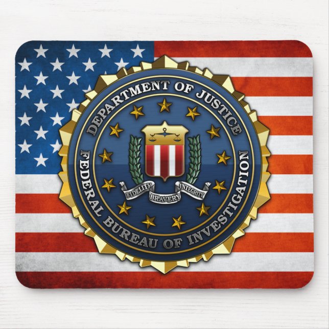 Federal Bureau of Investigation Mouse Pad (Front)
