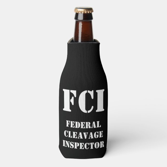 FEDERAL CLEAVAGE INSPECTOR BOTTLE COOLER (Bottle Front)