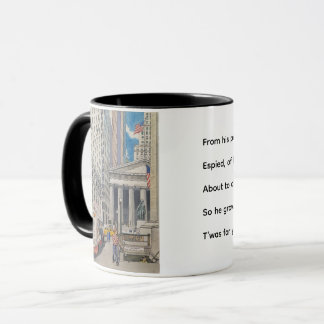 Federal Hall, NYC Mug with Limerick