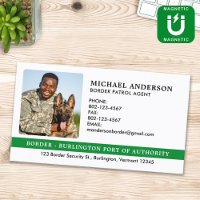 Federal Military Custom Photo Border Patrol Agent