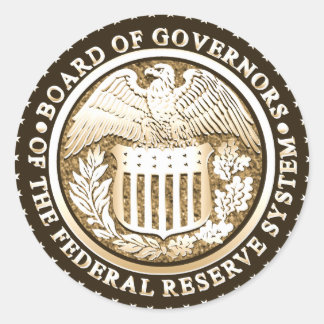 Federal Reserve Classic Round Sticker