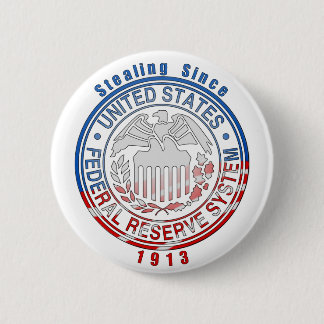 Federal Reserve System 6 Cm Round Badge