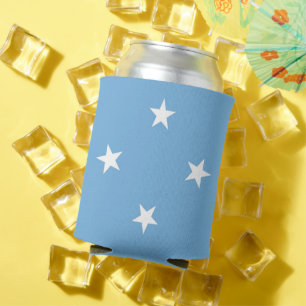Federated States of Micronesia flag Can Cooler