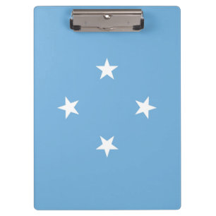 Federated States of Micronesia flag Clipboard