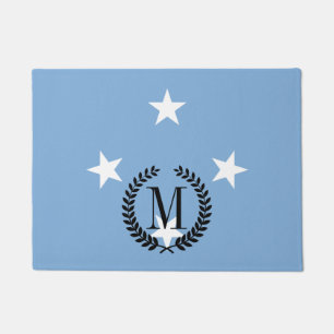 Federated StATES of Micronesia Flag Doormat