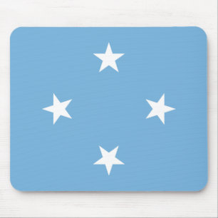 Federated States of Micronesia Flag Mouse Pad