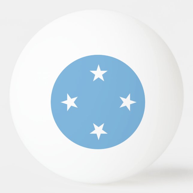 Federated States of Micronesia flag Ping Pong Ball (Front)