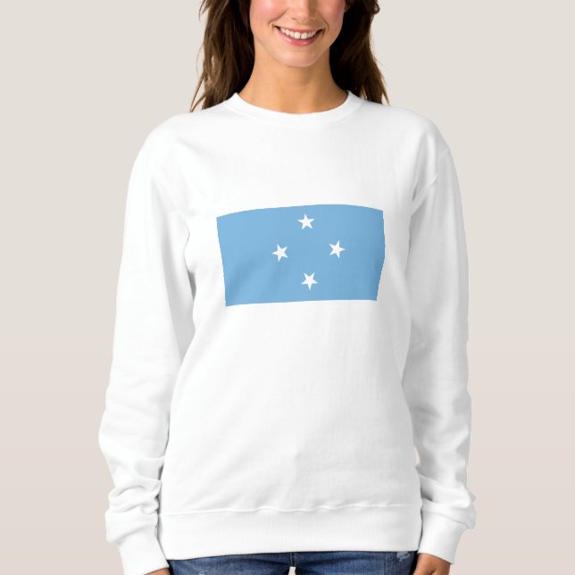 Federated States of Micronesia Flag Sweatshirt (Front)