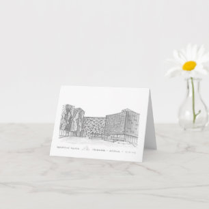 Federation Square, Melbourne, Australia Card