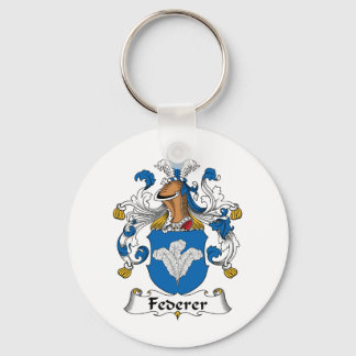 Federer Family Crest Key Ring