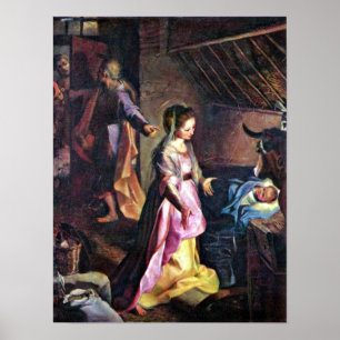 Federico Barocci - Birth of Christ Poster