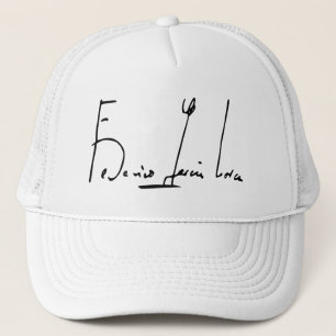 Federico García Lorca signature Trucker Hat