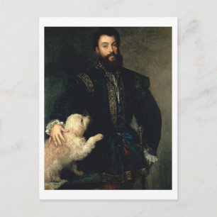 Federigo Gonzaga, Duke of Mantua, c.1525-30 (oil o Postcard