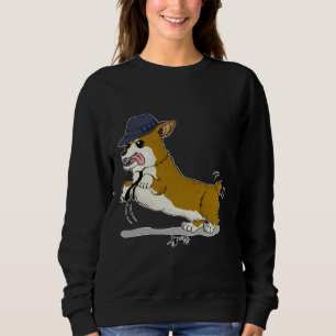 Fedora Corgi Sweatshirt