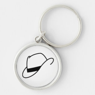 Fedora Hat Keychain