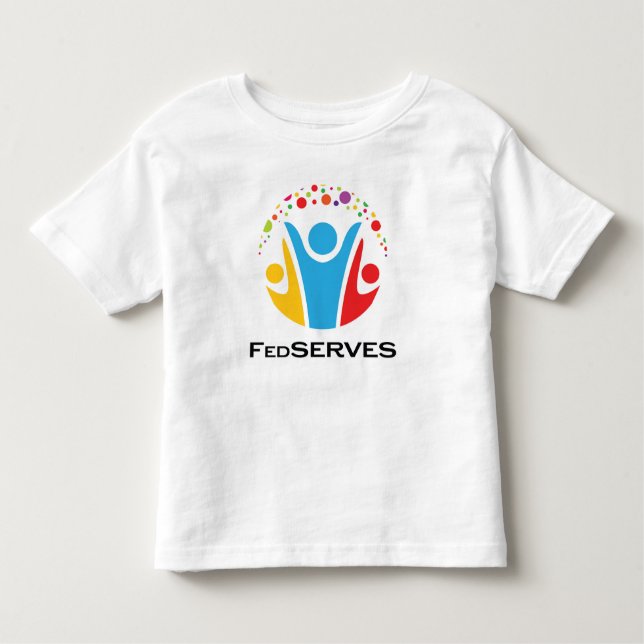 FedSERVES Toddler Logo T-Shirt (Front)