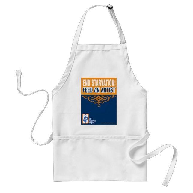 Feed an Artist Chef's Apron (Front)