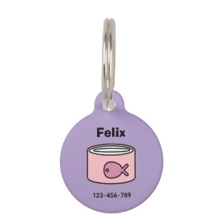 Feed Me! Cat Pet Tag