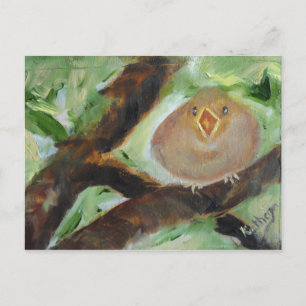 Feed Me! Postcard