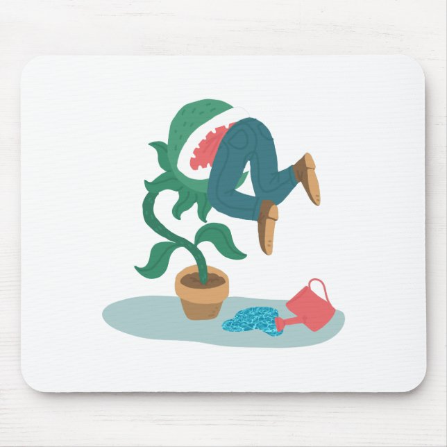 feed me venus flytrap mouse pad (Front)