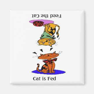 Feed The Cat Magnet