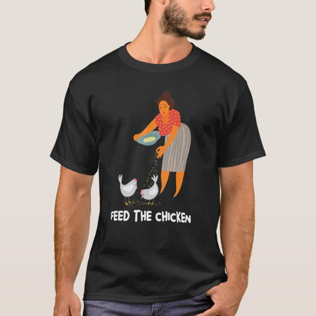 Feed The Chicken Never Sleep Again Repeat  Hmong T T-Shirt (Front)