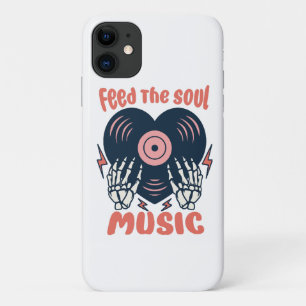 feed the soul music Case-Mate iPhone case