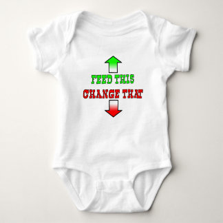 Feed This Funny Baby Romper Humour Baby Bodysuit