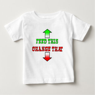 Feed This Funny Baby T-Shirt Humour