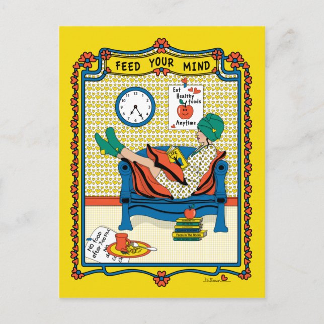 FEED YOUR MIND_B_ POSTCARD (Front)