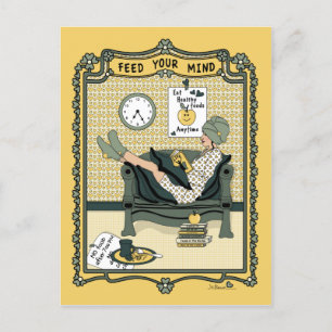 FEED YOUR MIND_C_ POSTCARD