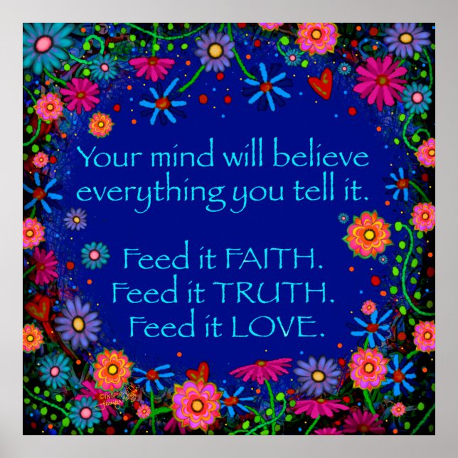 Feed Your Mind School Inspirivity Poster (Front)