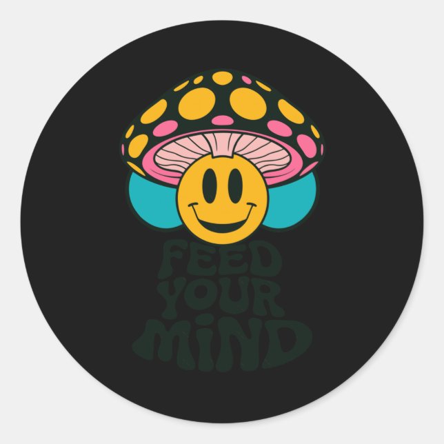 Feed Your Mind Sticker  (Front)