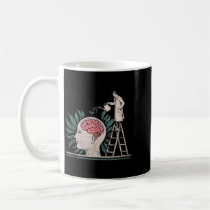 Feeding Brain Mental Health Awareness Prevent Coffee Mug