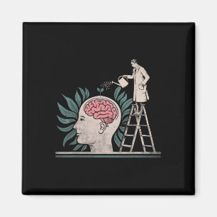 Feeding Brain Mental Health Awareness Prevent Suic Magnet