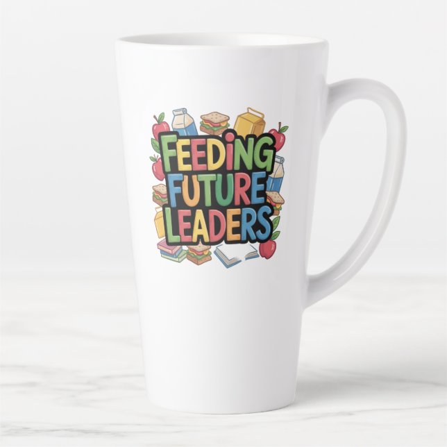 Feeding Future Leader Latte Mug (Right)